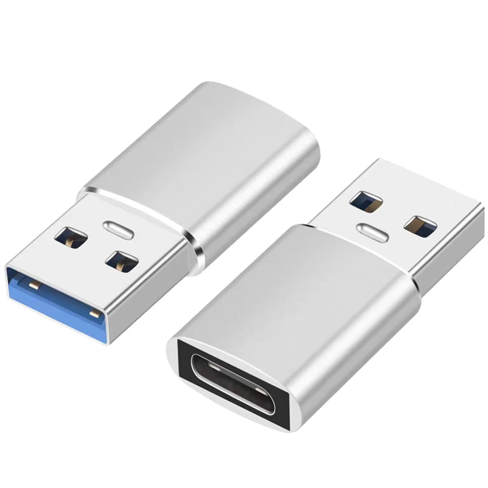 10Gbps USB 3.2 OTG Converter Type C Male to USB A Female Charging Data Adapter for Macbook Air Pro Air Huawei Xiaomi Samsung