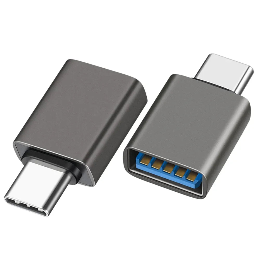 10Gbps USB 3.2 OTG Converter Type C Male to USB A Female Charging Data Adapter for Macbook Air Pro Air Huawei Xiaomi Samsung