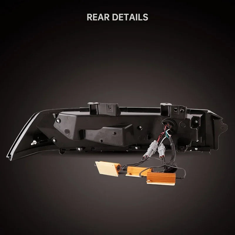 Pair LED Taillights Assembly for Chevrolet Camaro 2014 2015 Rear Tail Lights 5Th Gen Corvette C8 Style Lamp Car Accessories