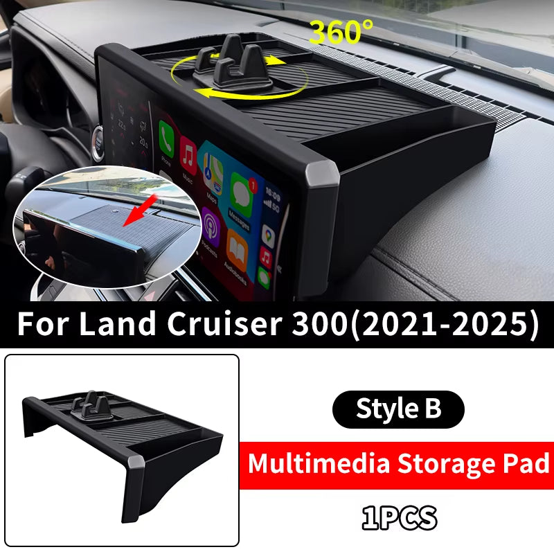 For 2021-2024 Toyota Land Cruiser 300 Center Console Storage Protection Sleeve Gear Cover LC300 Interior Upgrade Accessories